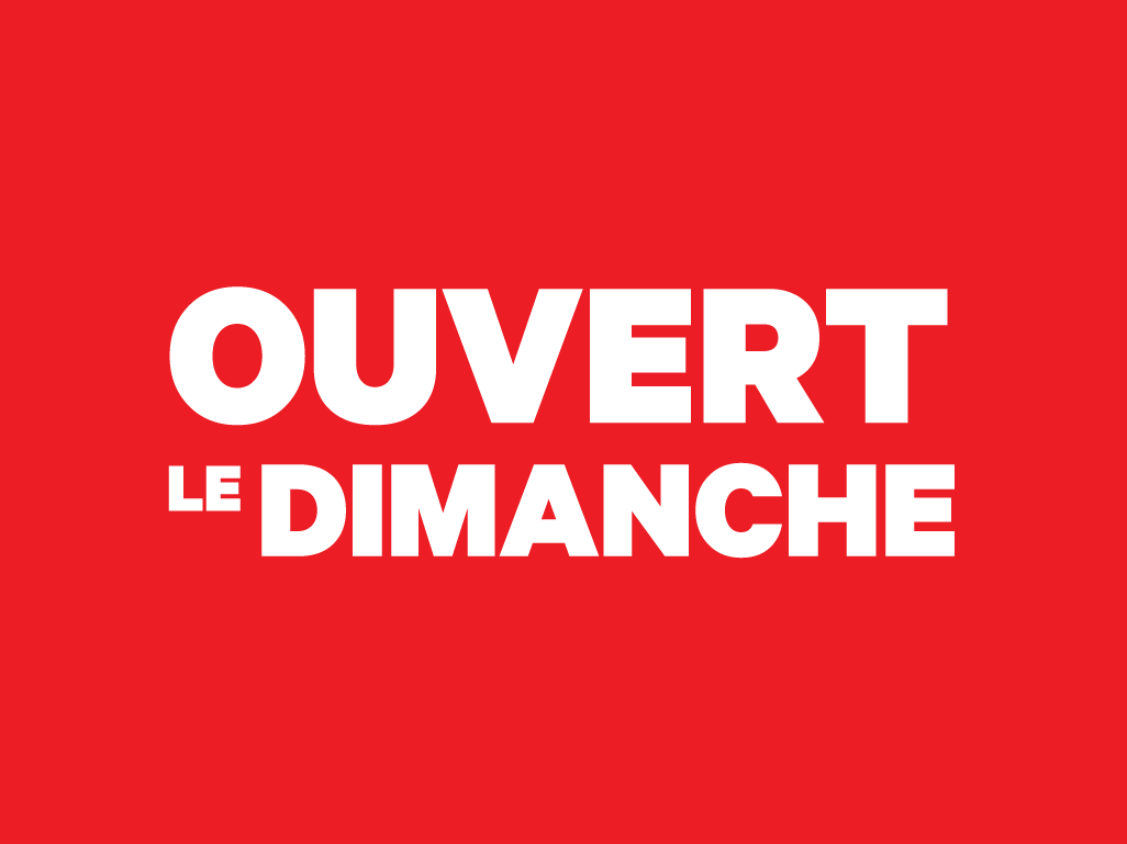 Ouvert le dimanche